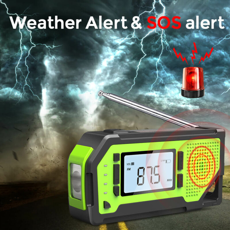 MD-092P NOAA Weather Alert with 3A batteries